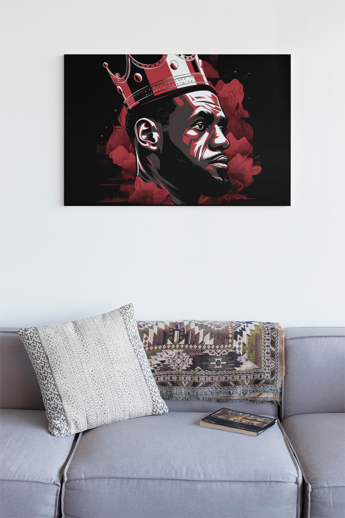 LeBron James Acrylic Glass Wall Art