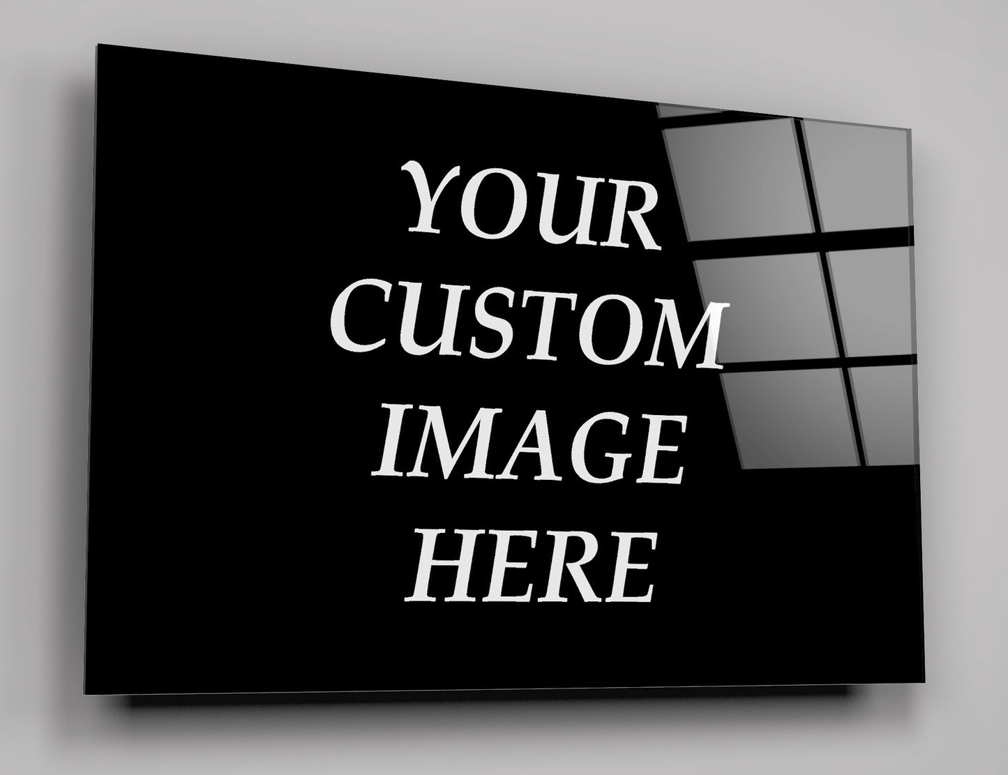 Add Your Own Custom Image High Gloss Acrylic Glass Wall Art Ready To Hang