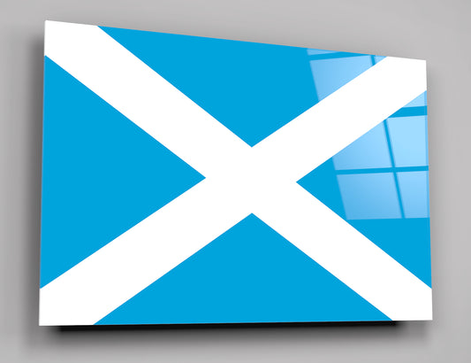 Scotland Flag Acrylic Glass Wall Art