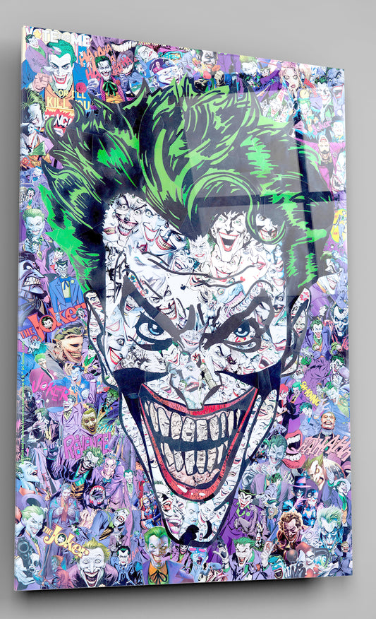 Jokers Acryiic Glass Wall Art