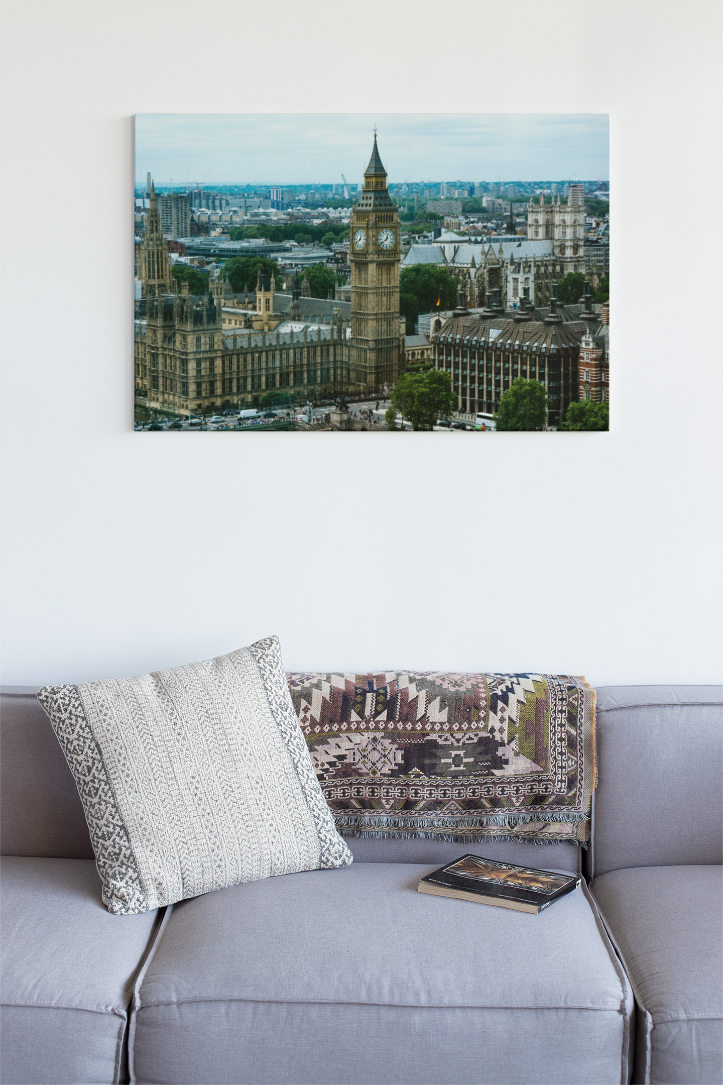 Big Ben London Glass Wall Art