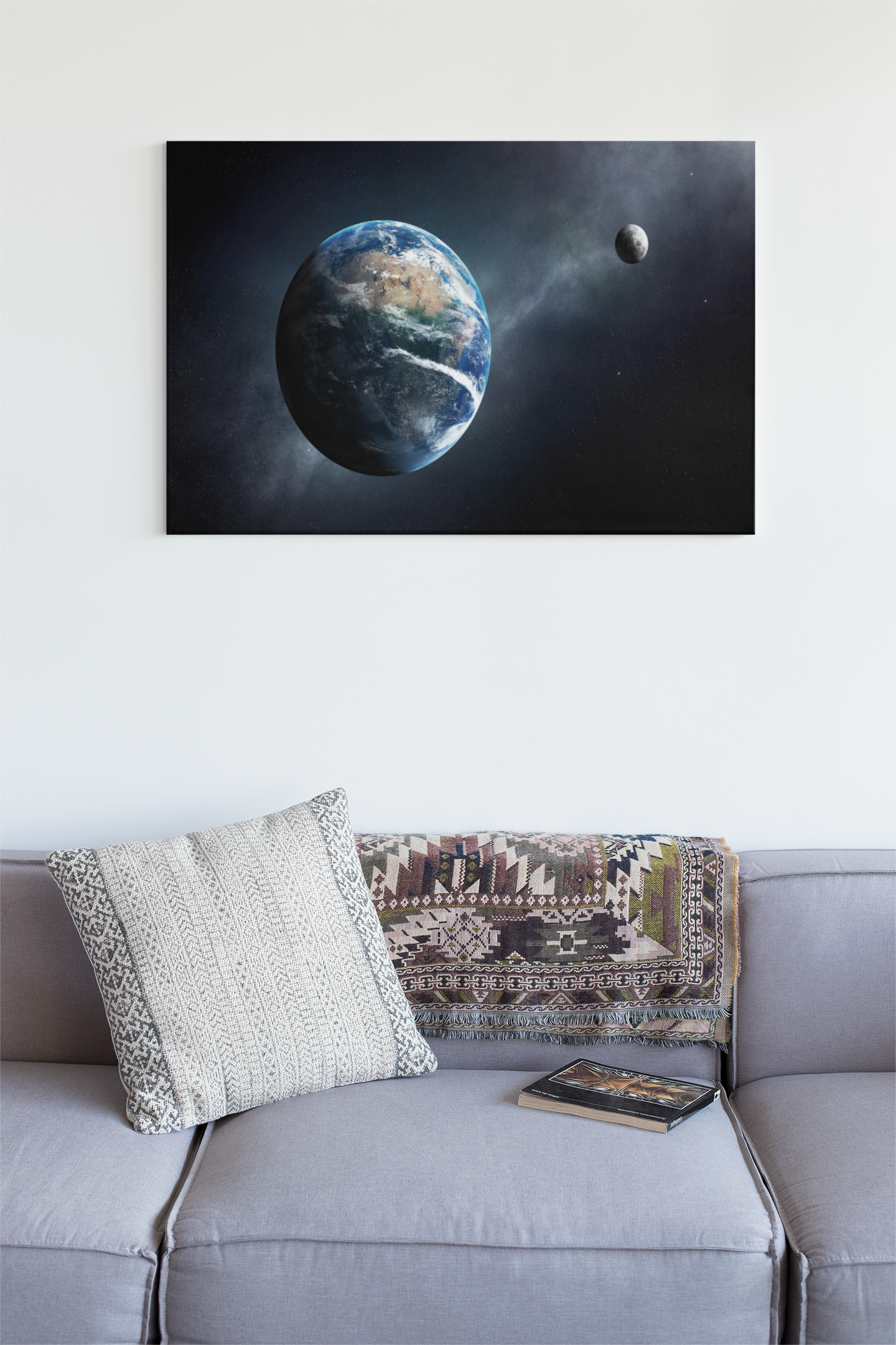 The Earth Acrylic Glass Wall Art