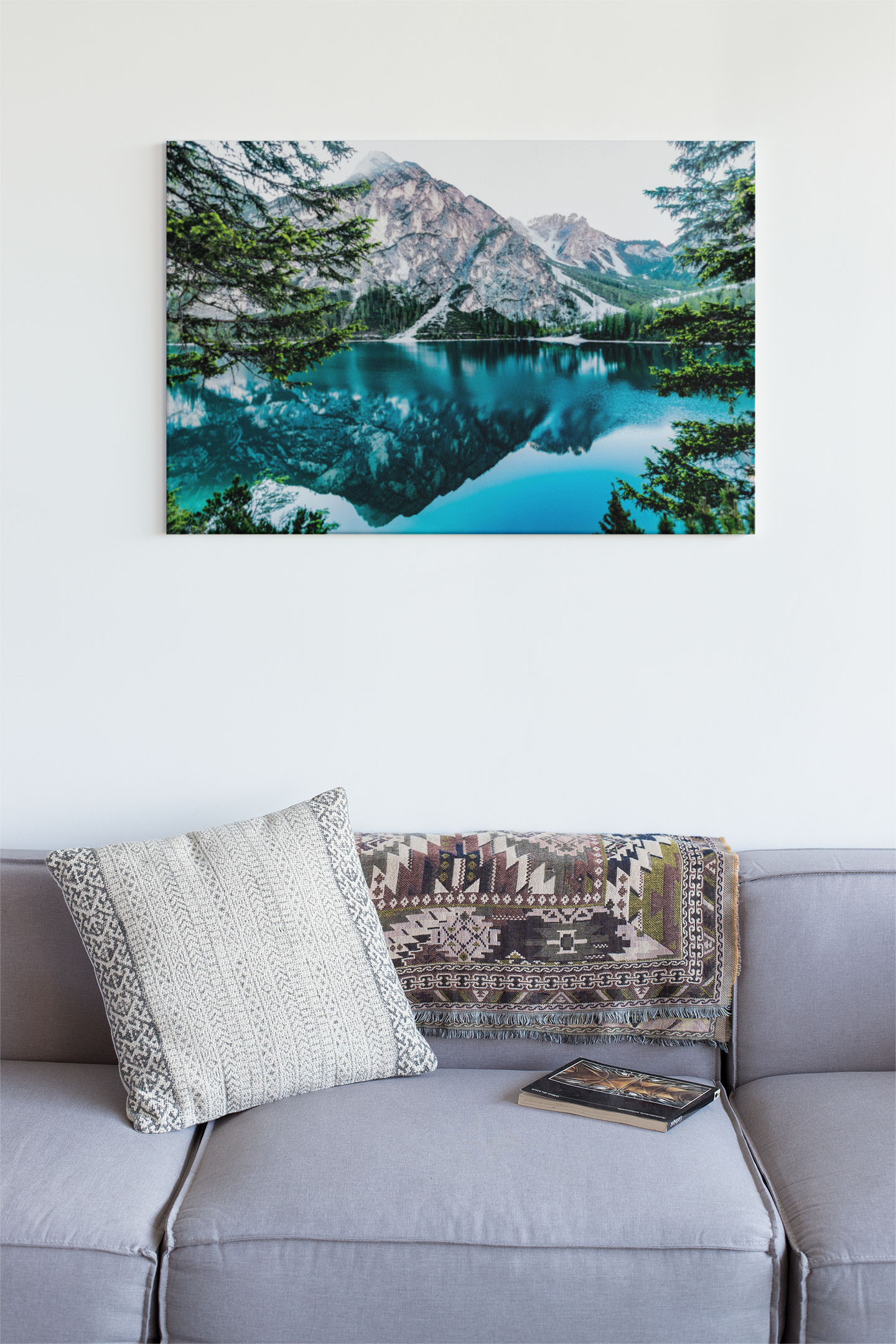 Lago di Braies (Pragser Wildsee) Italy - Acrylic Glass Wall Art