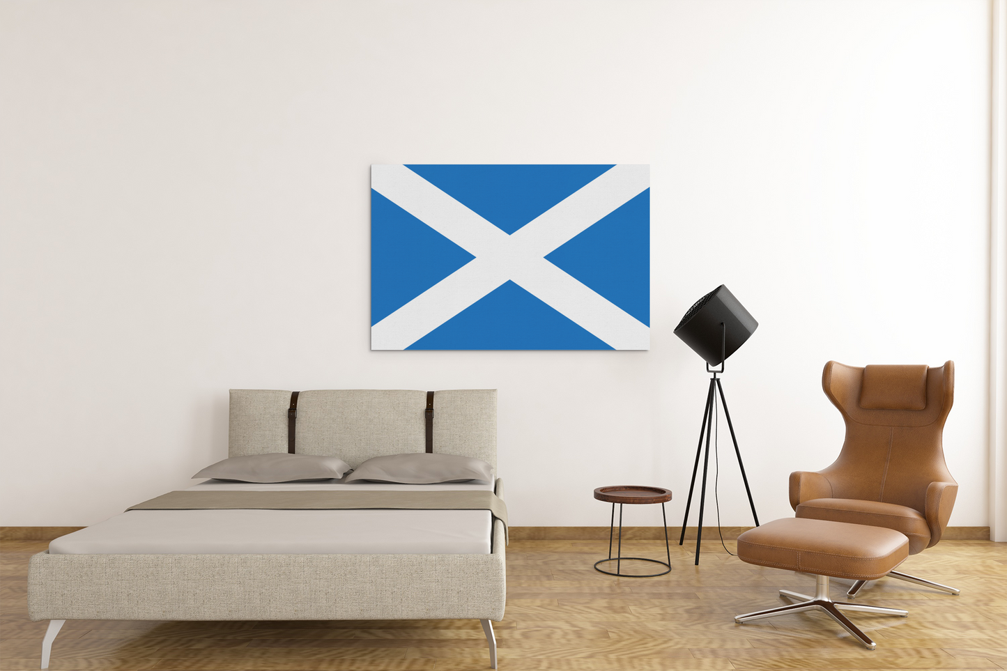 Scotland Flag Acrylic Glass Wall Art