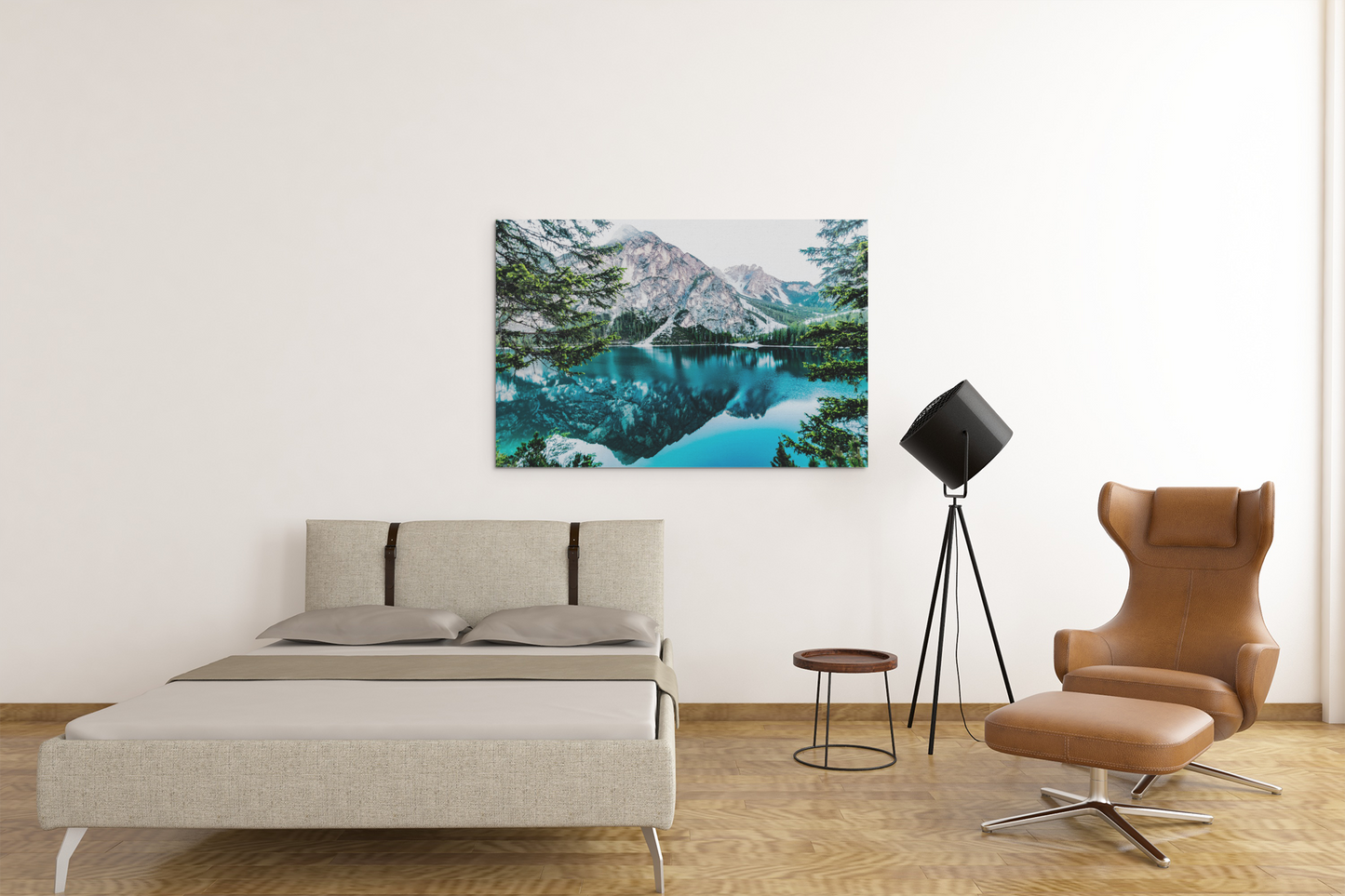 Lago di Braies (Pragser Wildsee) Italy - Acrylic Glass Wall Art