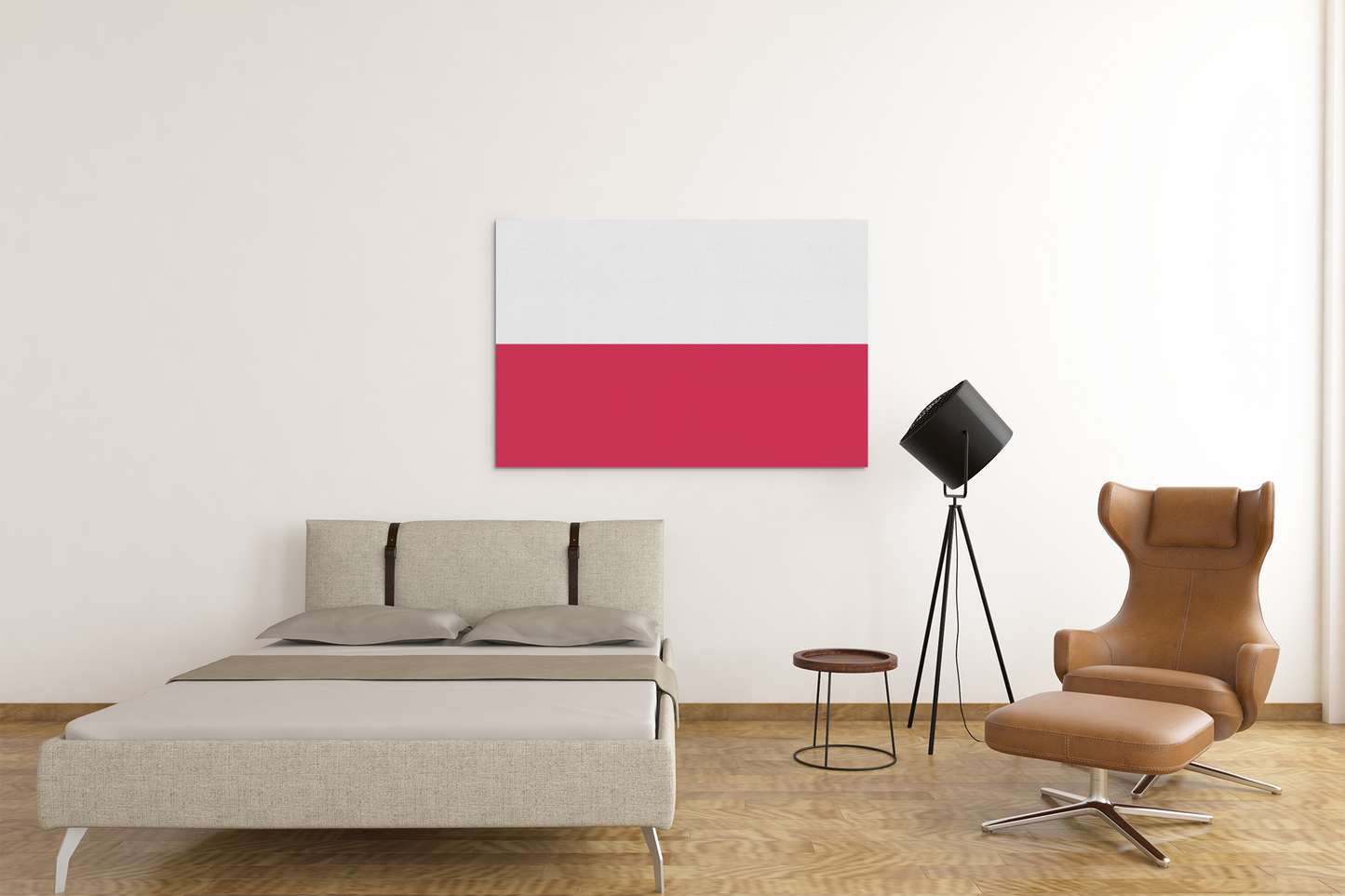 Poland Flag Acrylic Glass Wall Art