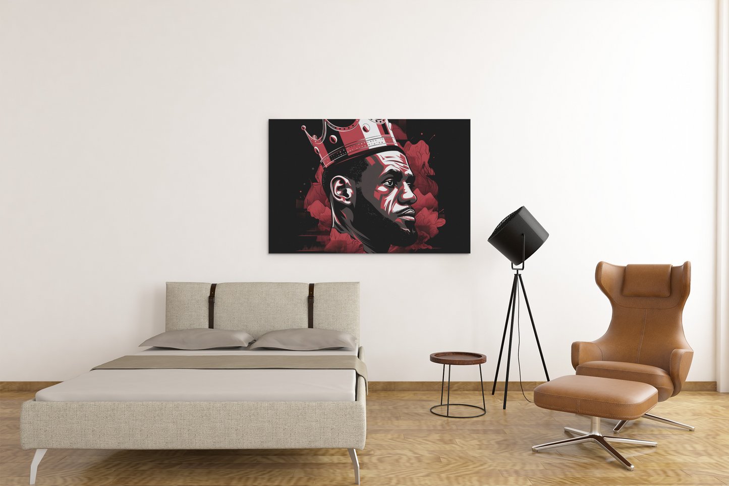 LeBron James Acrylic Glass Wall Art