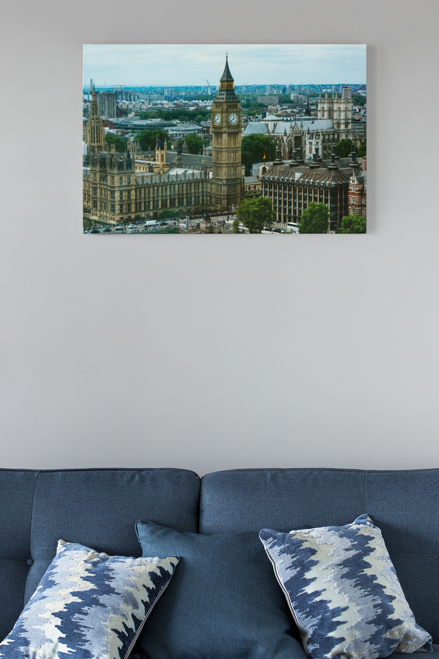 Big Ben London Glass Wall Art