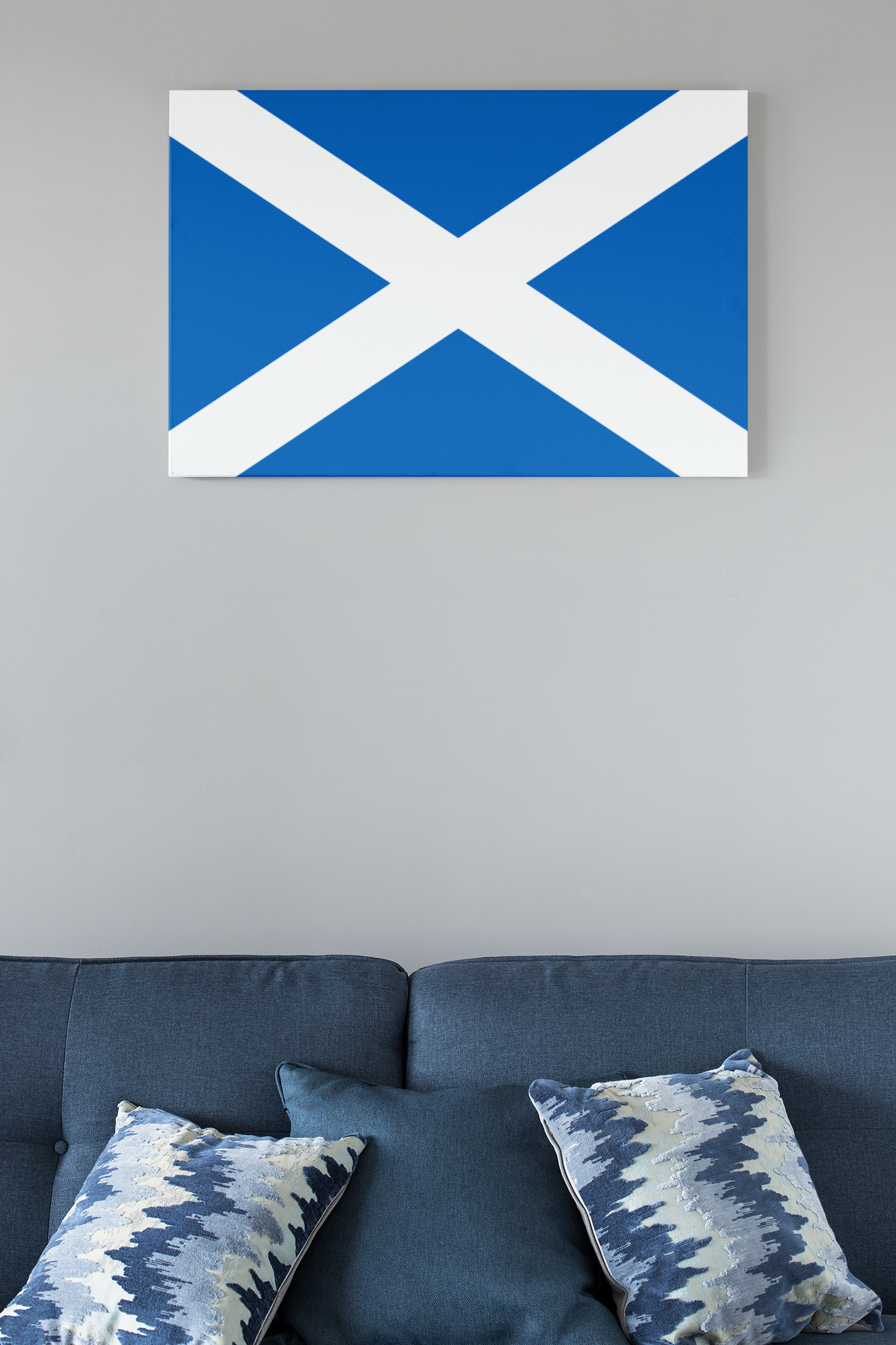 Scotland Flag Acrylic Glass Wall Art