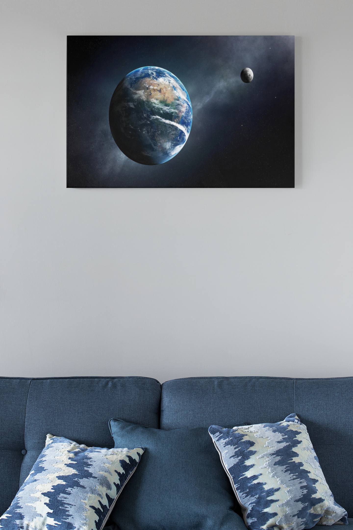 The Earth Acrylic Glass Wall Art