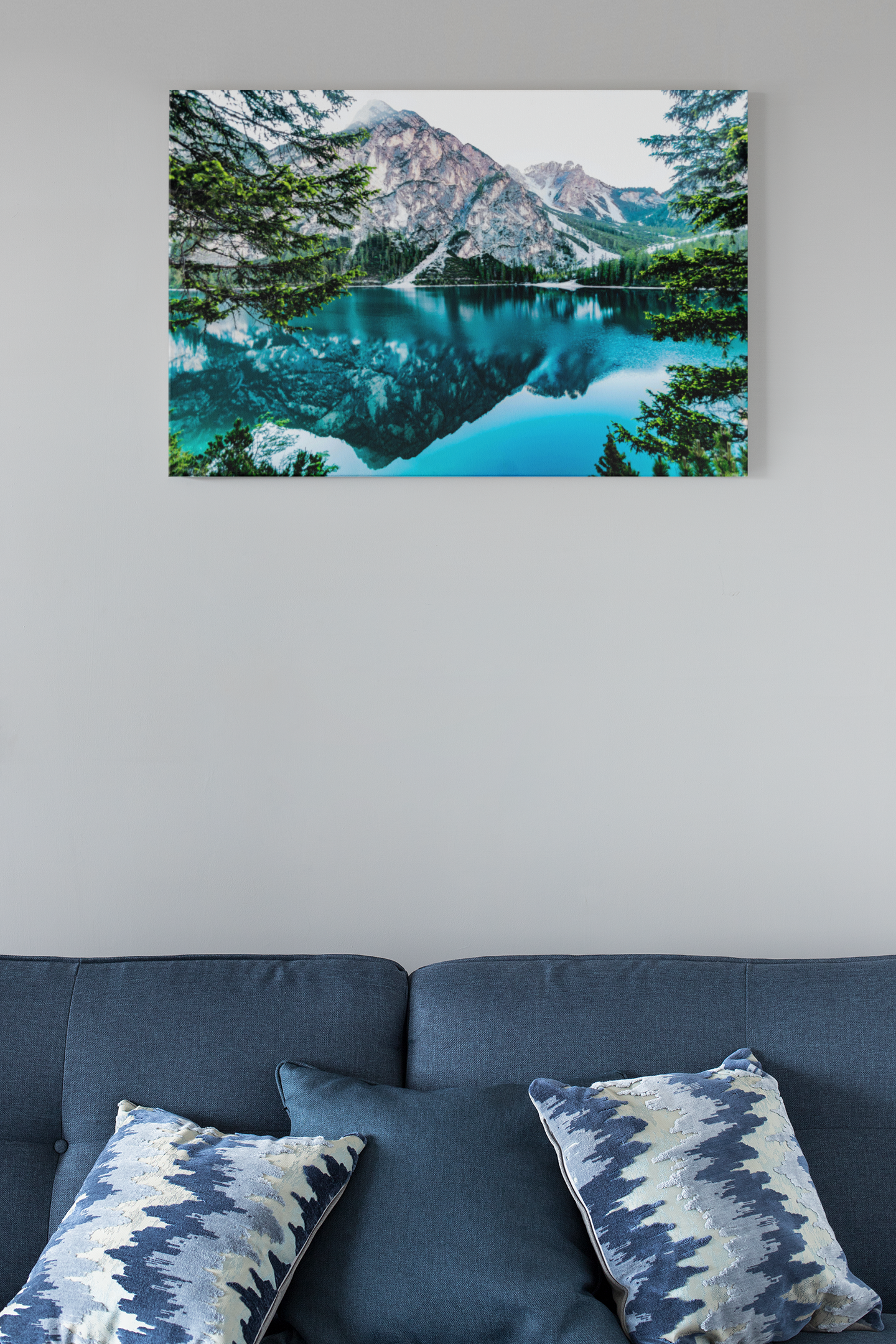 Lago di Braies (Pragser Wildsee) Italy - Acrylic Glass Wall Art