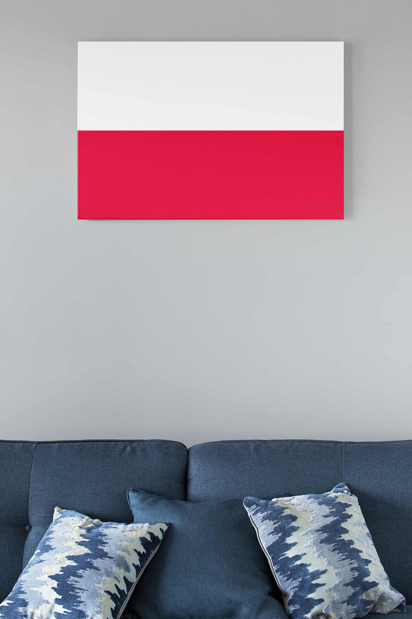 Poland Flag Acrylic Glass Wall Art