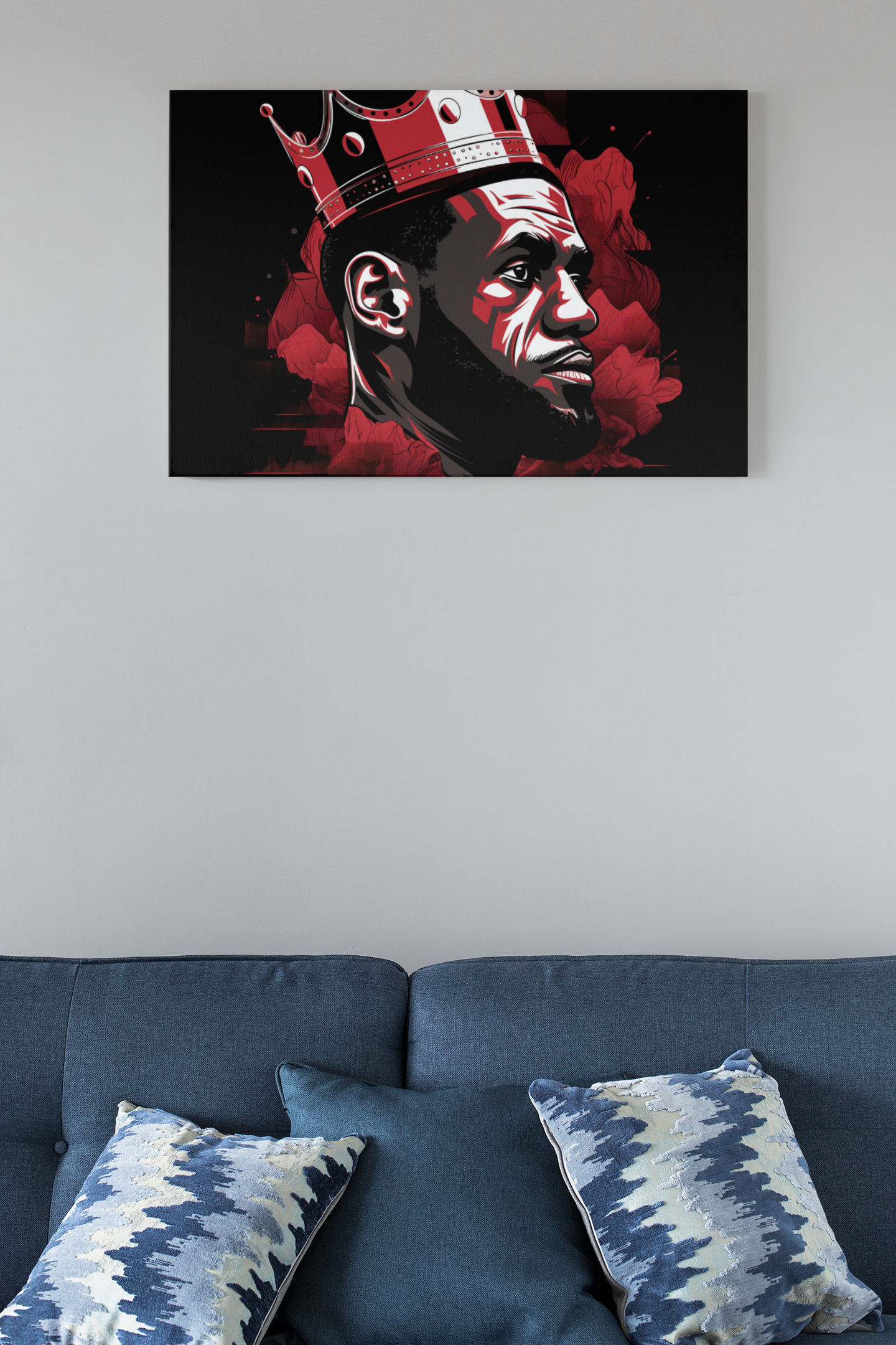 LeBron James Acrylic Glass Wall Art