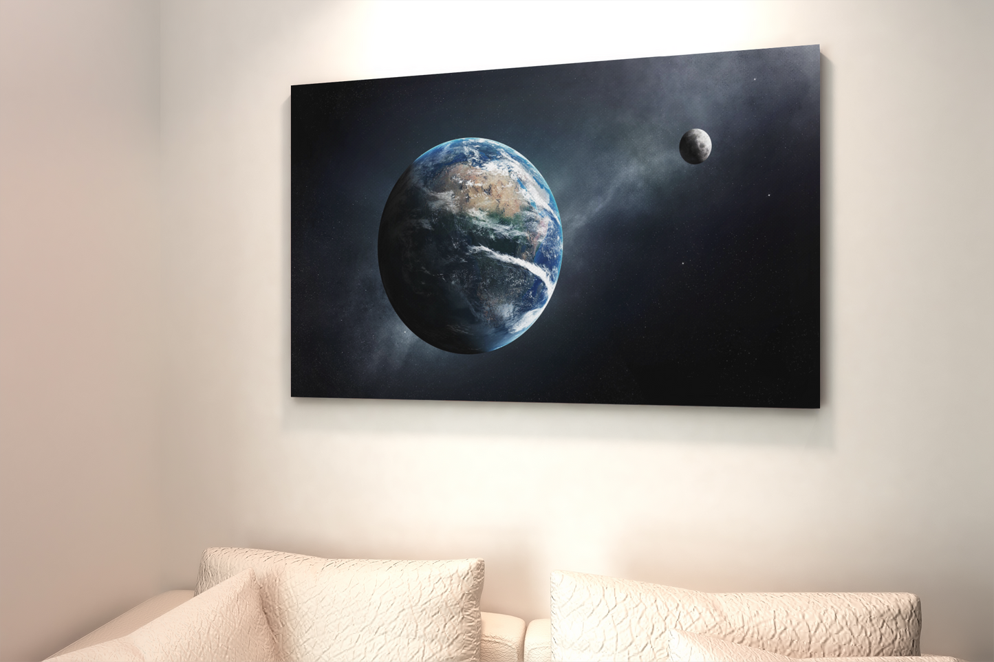 The Earth Acrylic Glass Wall Art