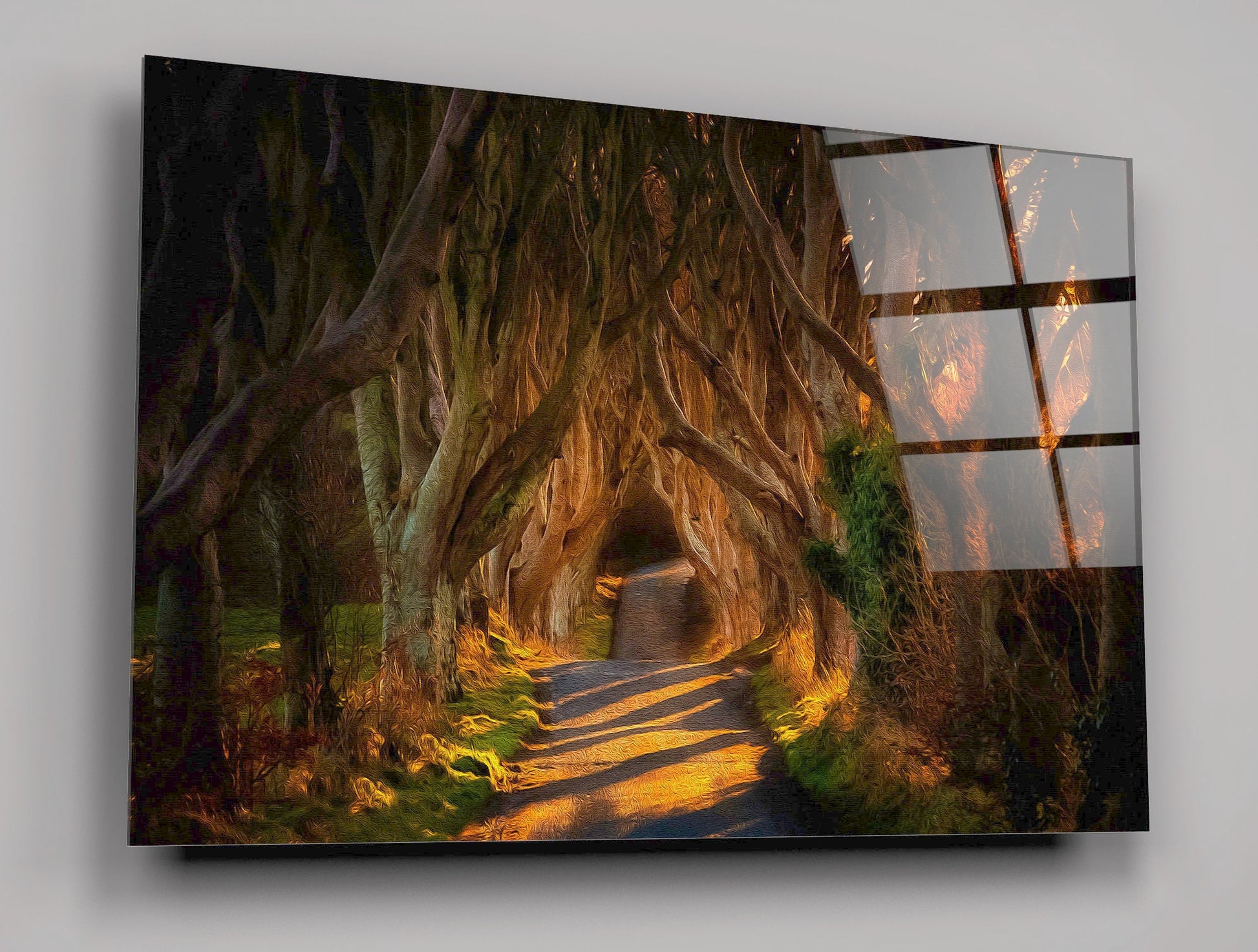 The Dark Hedges Northern Ireland Co. Antrim High Gloss Acrylic Wall Art Ready To Hang