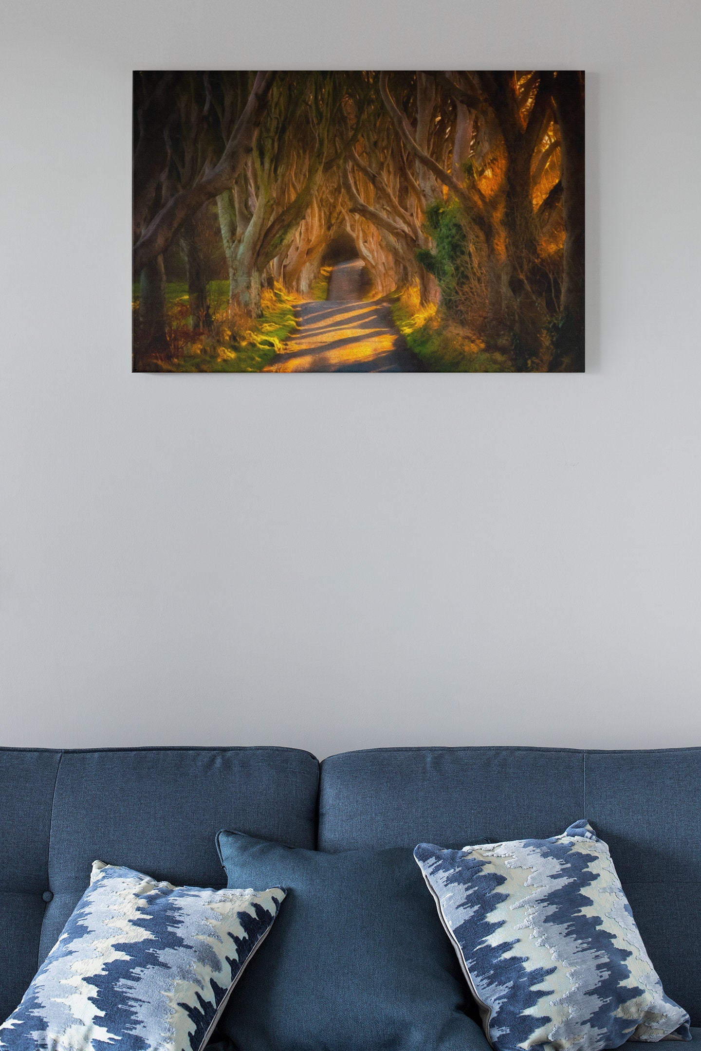 The Dark Hedges Northern Ireland Co. Antrim High Gloss Acrylic Wall Art Ready To Hang