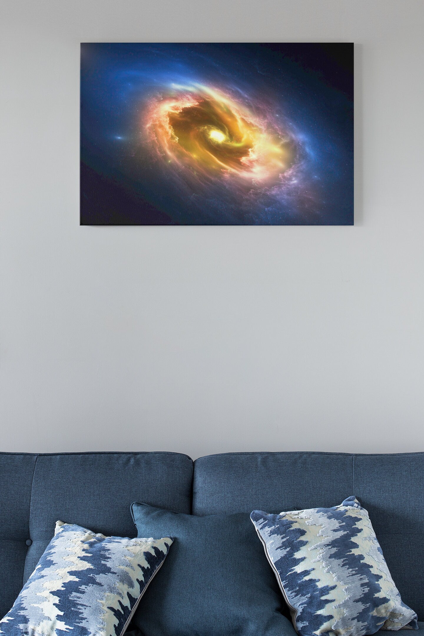 Sci Fi Spalce Galaxy High Gloss Acrylic Glass Wall Art Ready To Hang