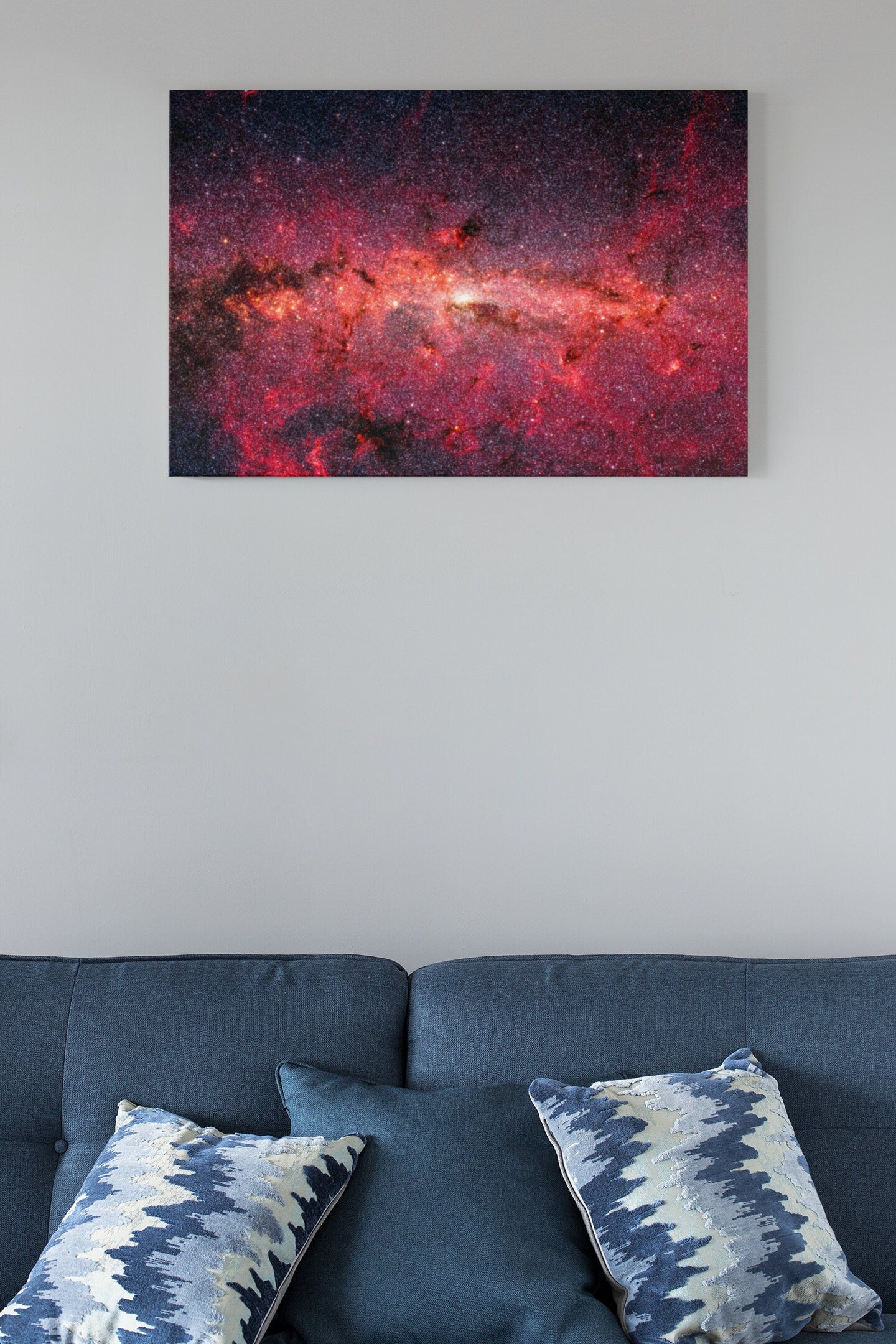 Milky Way Galaxy Stars NASA High Gloss Acrylic Glass Wall Art Ready To Hang