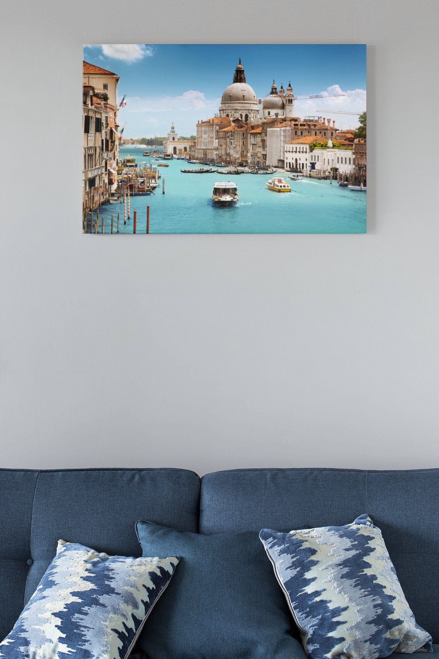 The Grand Canal Of Venice, Italy, High Gloss Acrylic Glass Wall Art Ready To Hang