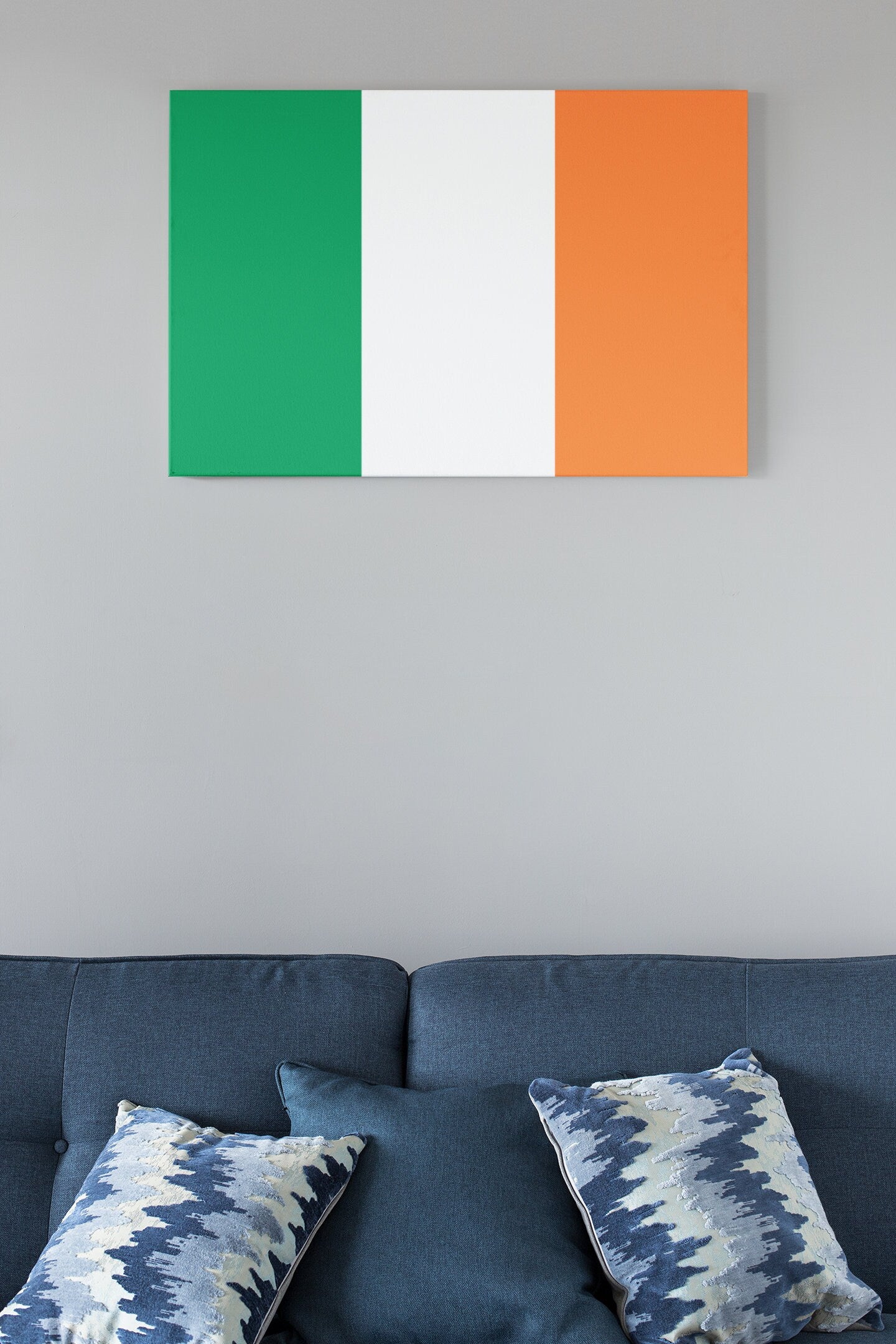 Flag Of Ireland High Gloss Acrylic Glass Wall Art Ready To Hang