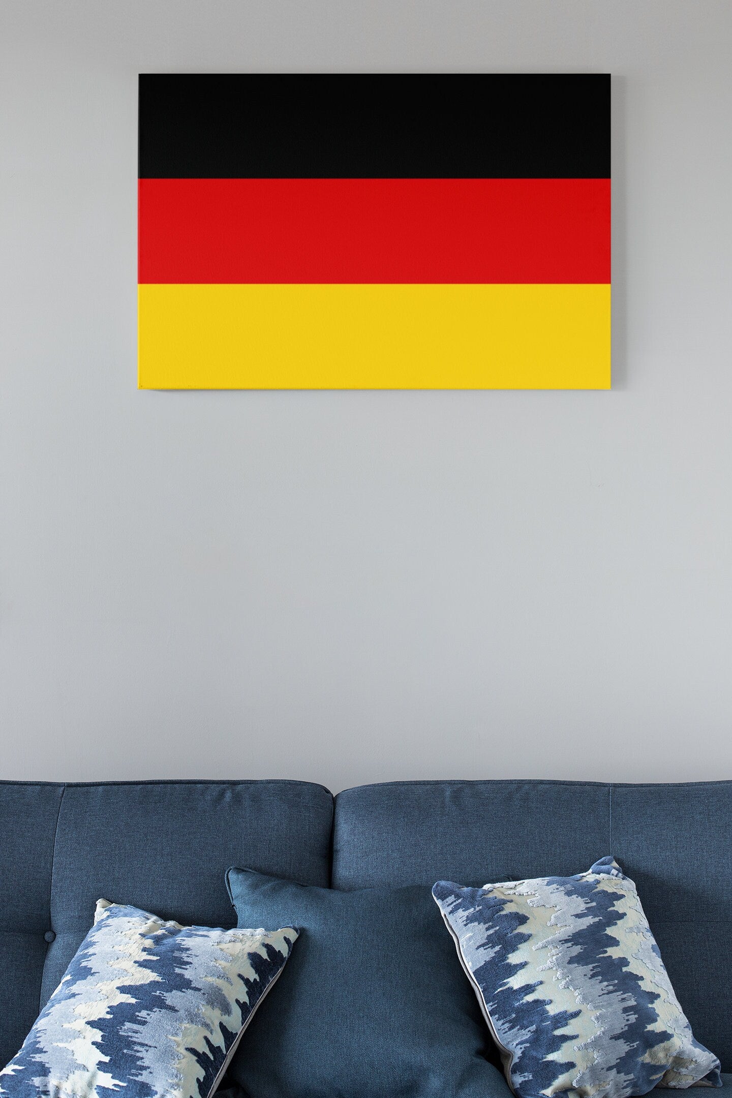 Flag Of Germany High Gloss Acrylic Glass Wall Art Ready To Hang