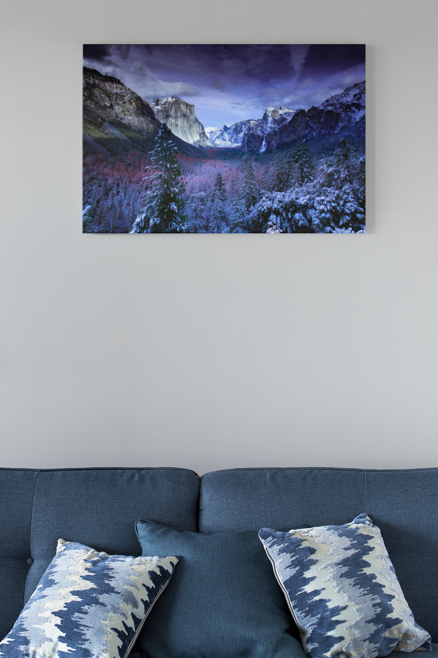 Yosemite Tunnel, Tuolumne Meadows, United States High Gloss Acrylic Glass Wall Art Ready To Hang