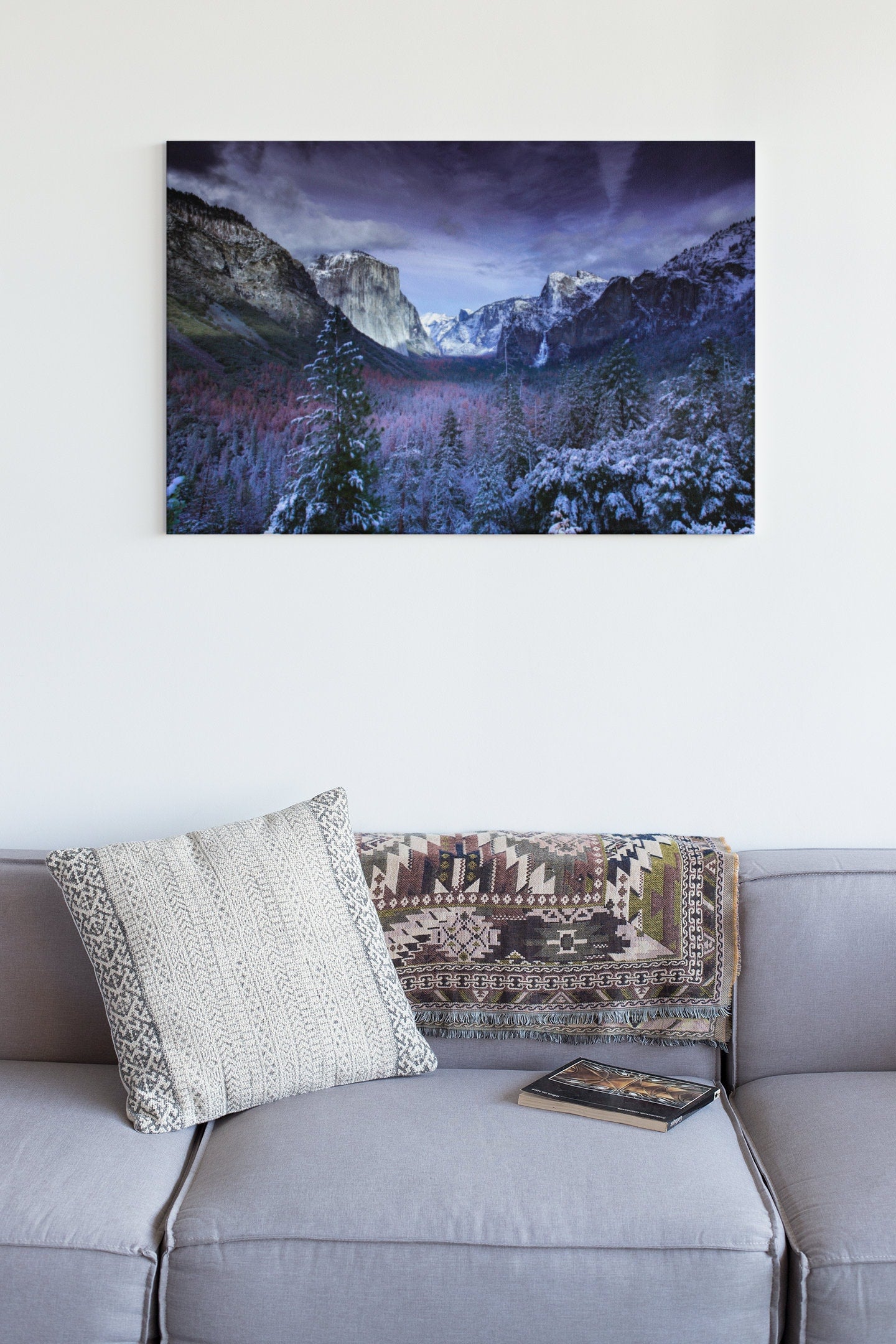 Yosemite Tunnel, Tuolumne Meadows, United States High Gloss Acrylic Glass Wall Art Ready To Hang