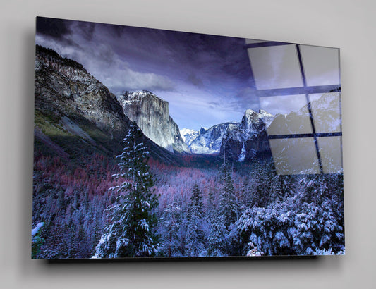 Yosemite Tunnel, Tuolumne Meadows, United States High Gloss Acrylic Glass Wall Art Ready To Hang