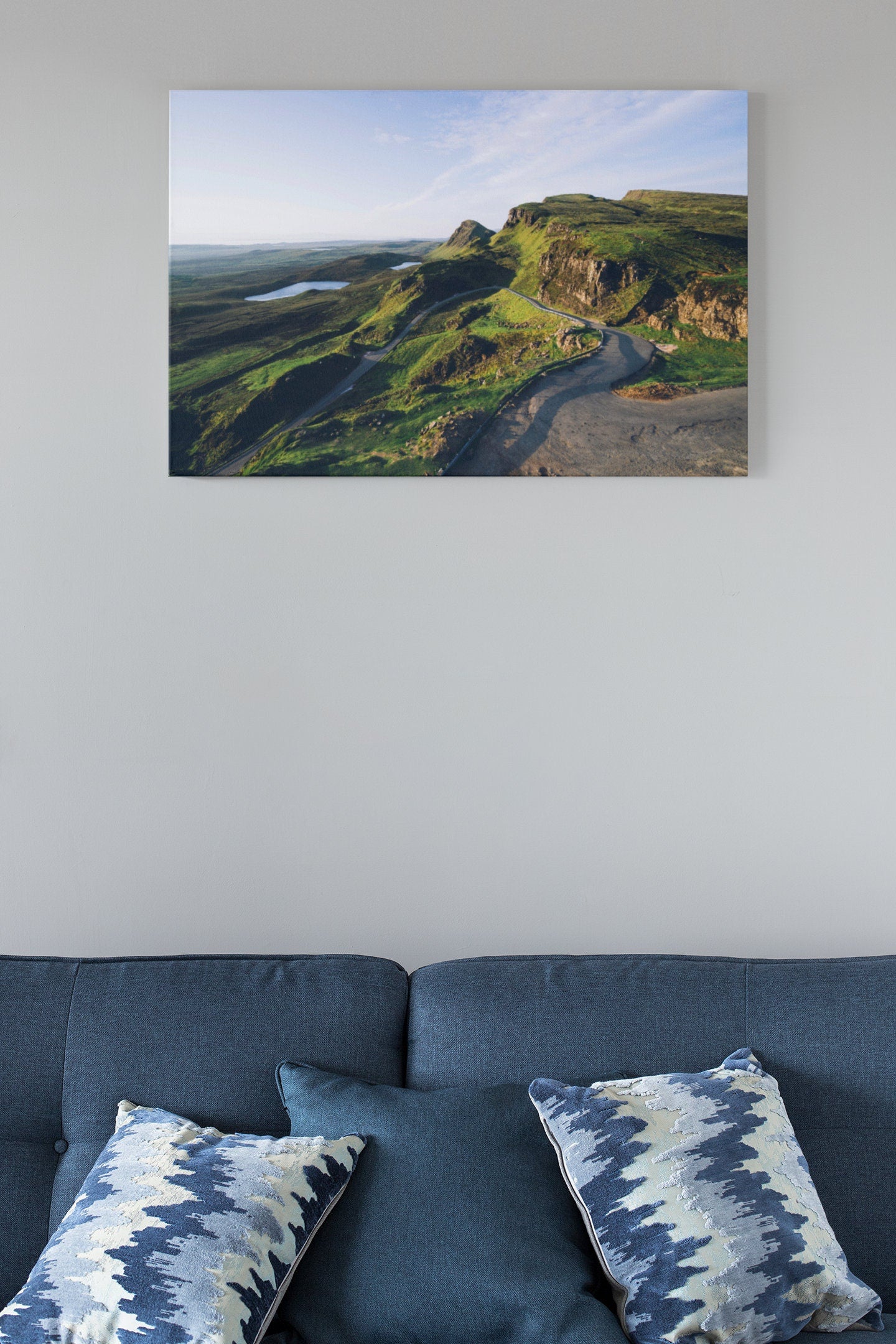 The Lake District in North West England High Gloss Acrylic Glass Wall Art Ready To Hang