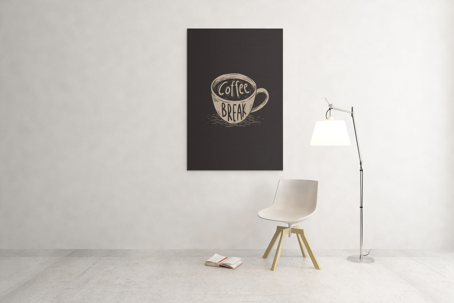 Coffee Break High Gloss Acrylic Glass Wall Art Ready To Hang